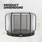 VirtuFit Inground Trampoline 305 cm - Inclusief Veiligheidsnet - Afbeelding 8