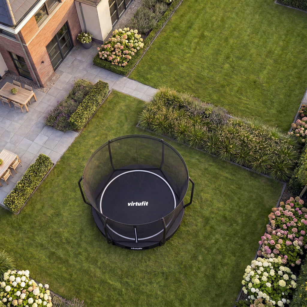 VirtuFit Inground Trampoline 366 cm cm Inclusief Veiligheidsnet - Afbeelding 10