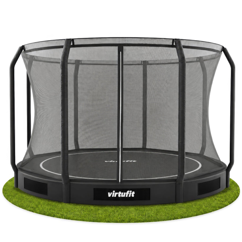 VirtuFit Inground Trampoline 366 cm cm Inclusief Veiligheidsnet - Hoofdafbeelding