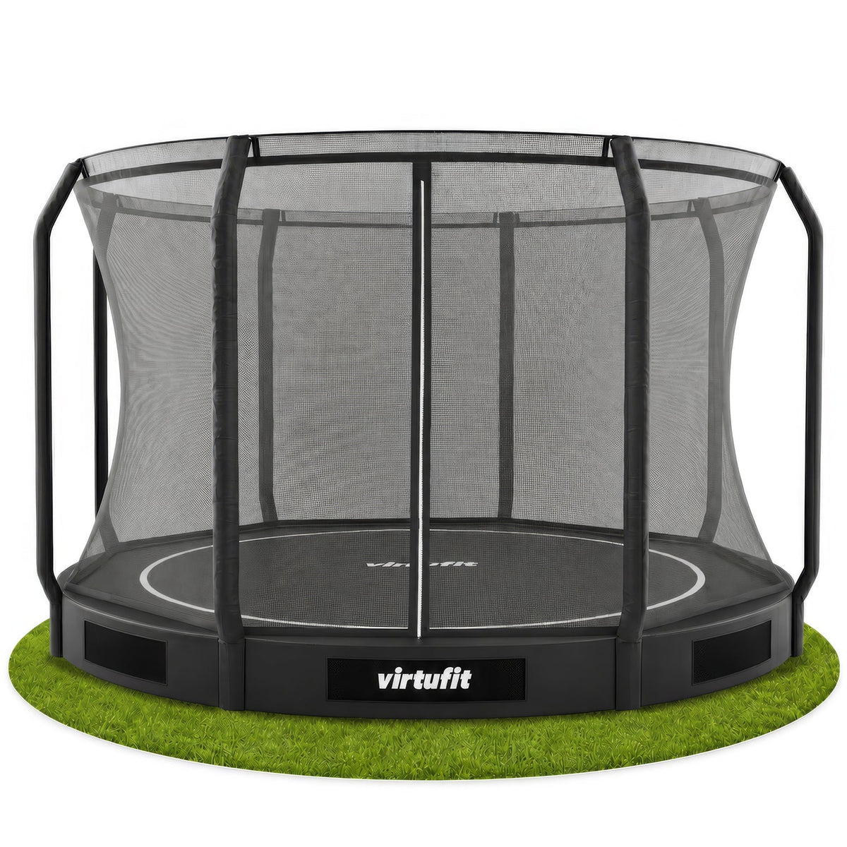 VirtuFit Inground Trampoline 366 cm cm Inclusief Veiligheidsnet - Hoofdafbeelding