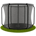 VirtuFit Groundlevel Trampolin 251 cm Inklusive Sicherheitsnetz