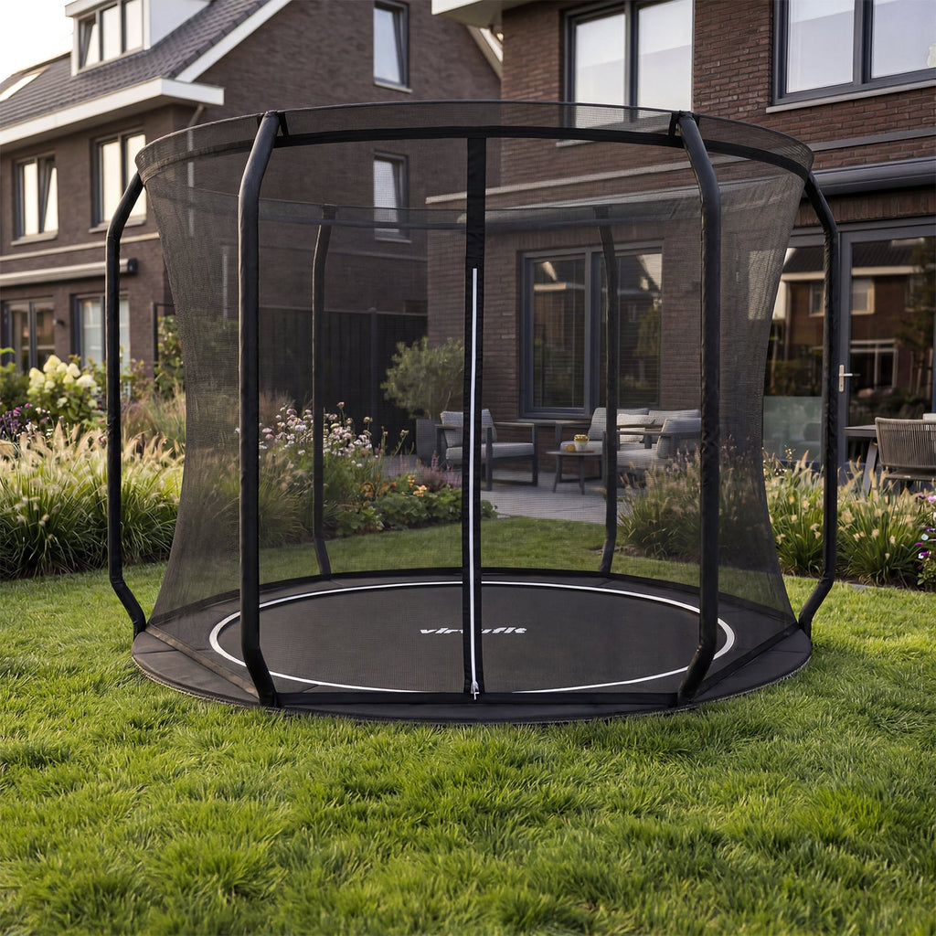 VirtuFit Sicherheitsnetz Inground/Flatground Trampolin 251 cm