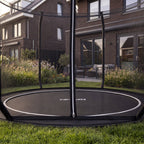 VirtuFit Groundlevel Trampolin 251 cm Inklusive Sicherheitsnetz