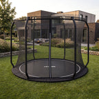 VirtuFit Groundlevel Trampolin 305 cm Inklusive Sicherheitsnetz