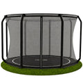 VirtuFit Flatground Trampoline 366 cm - inclusief veiligheidsnet - Hoofdafbeelding