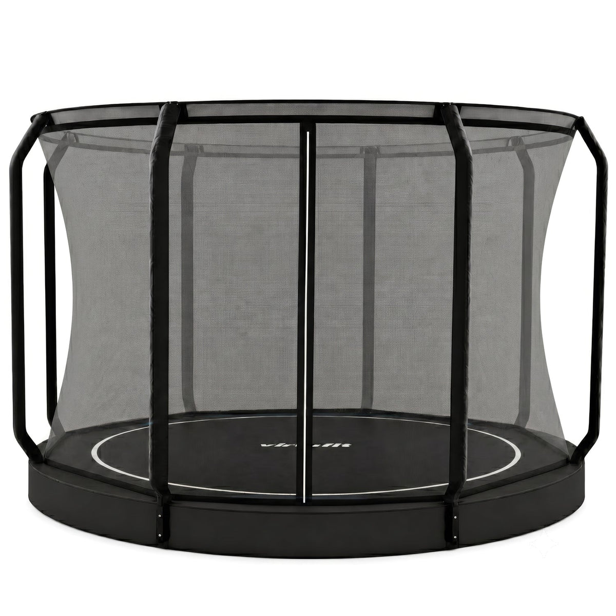 VirtuFit Flatground Trampoline 366 cm - inclusief veiligheidsnet - Afbeelding 11