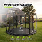 VirtuFit Flatground Trampoline 366 cm - inclusief veiligheidsnet - Afbeelding 6
