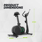 VirtuFit LEB300i Low Entry Bike - Ergometer Hometrainer - Afbeelding 11