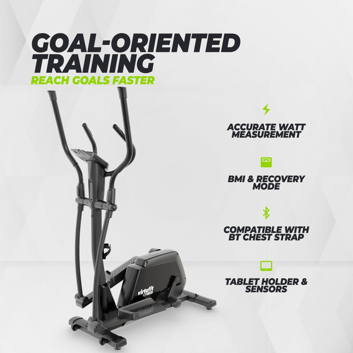 VirtuFit CTR200i Crosstrainer met tablethouder - 2026 model (CTR 2.1) - In gebruik