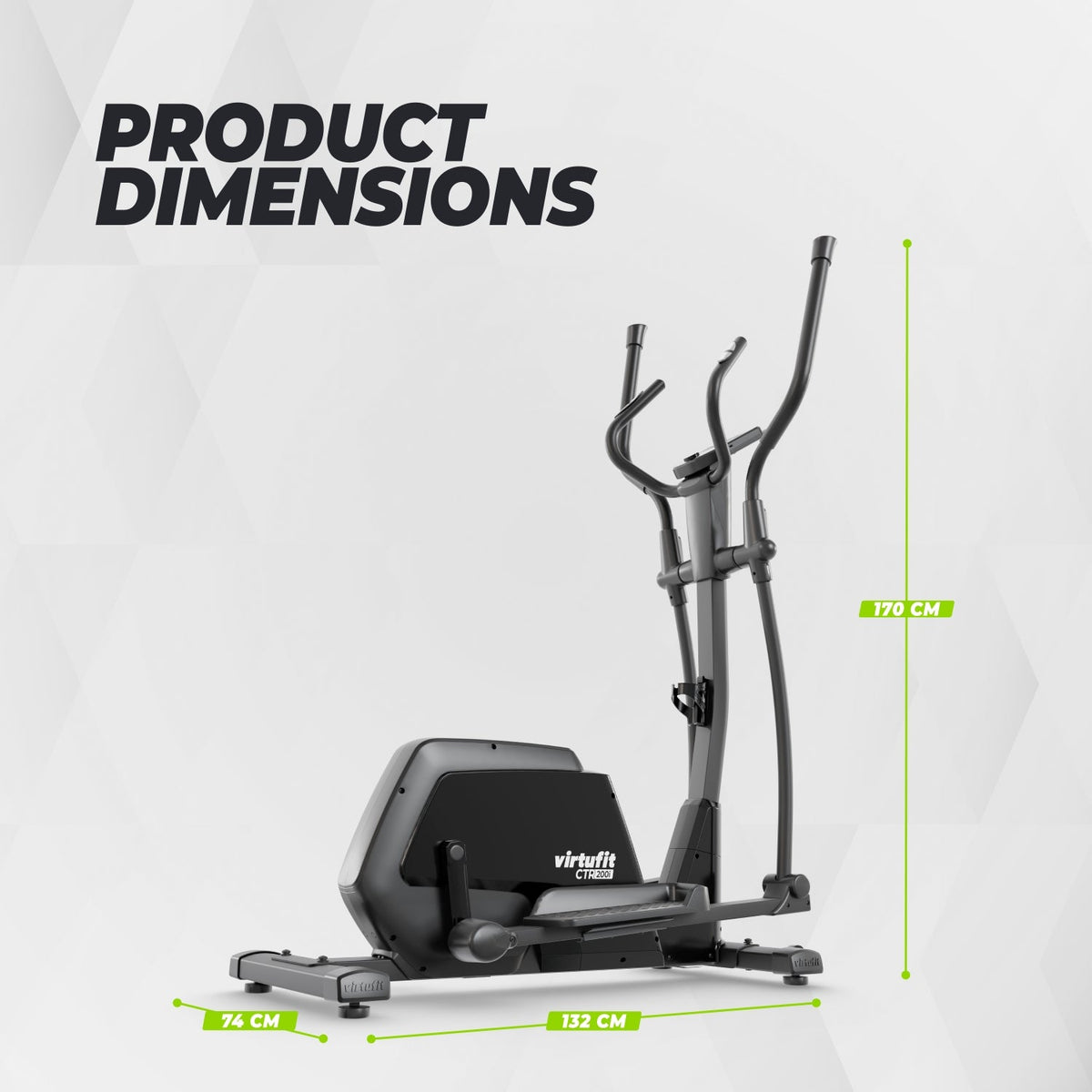 VirtuFit CTR200i Crosstrainer met tablethouder - 2026 model (CTR 2.1) - Afbeelding 7