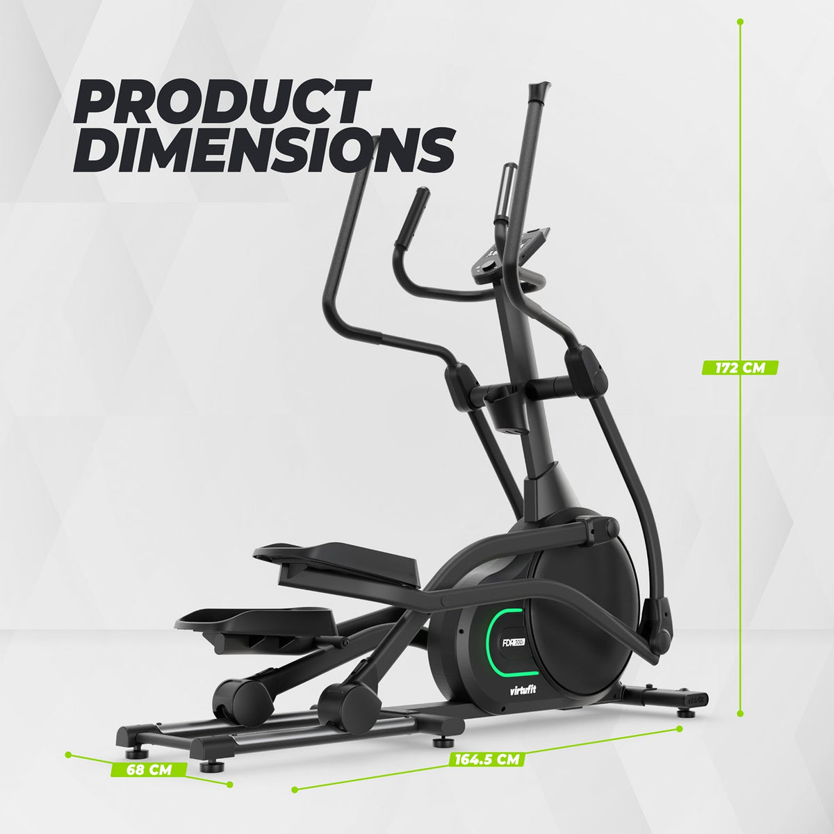 VirtuFit FDR300i Ergometer Crosstrainer - Afbeelding 11