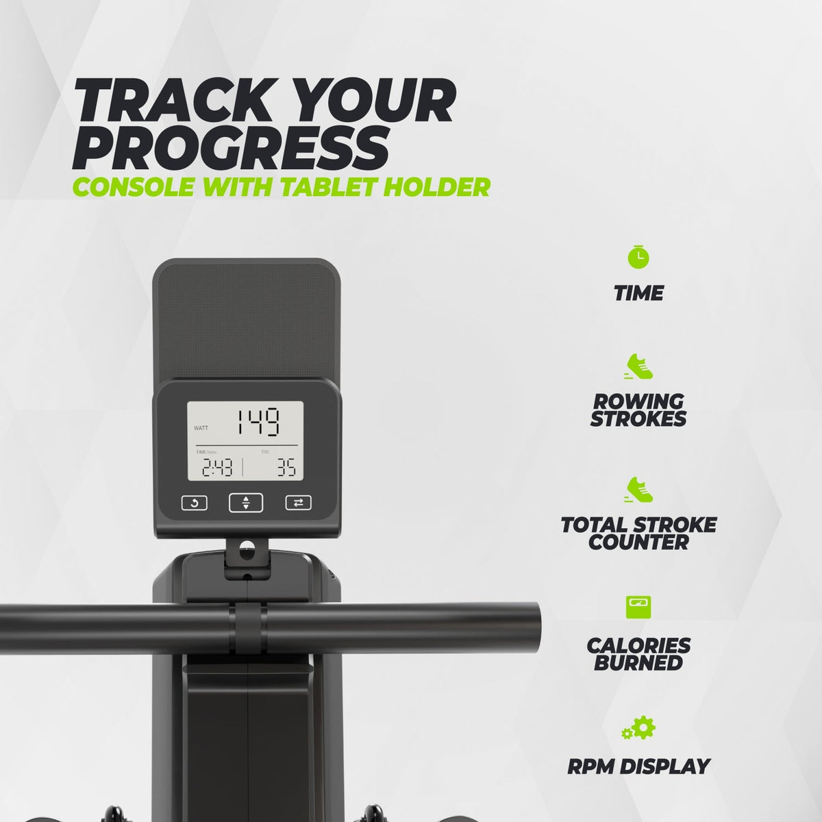 VirtuFit ROW200i Roeitrainer - Magnetische roeimachine (ROW450) - In gebruik
