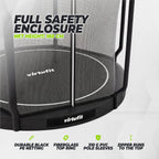 VirtuFit Inground Trampoline 251 cm Inclusief Veiligheidsnet - Afbeelding 7