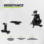 VirtuFit Rudergerät Stroker 100i