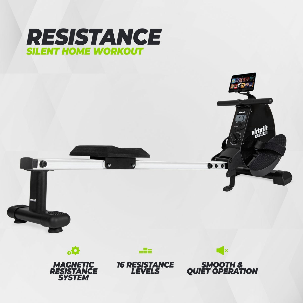 VirtuFit Rudergerät Stroker 100i