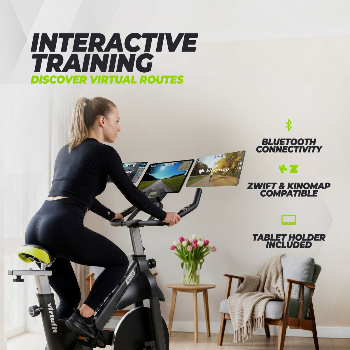 VirtuFit RS100 Indoor Cycle - Aanzicht