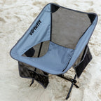 VirtuFit Campingstuhl Kompakt - Klappbar - Beige - Set von 2