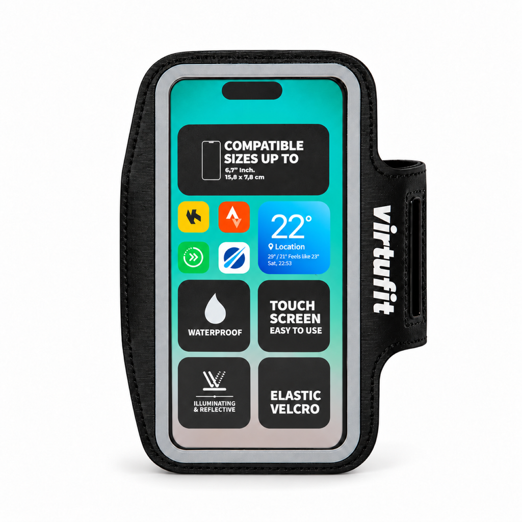 VirtuFit Lauftelefonarmband - Set von zwei