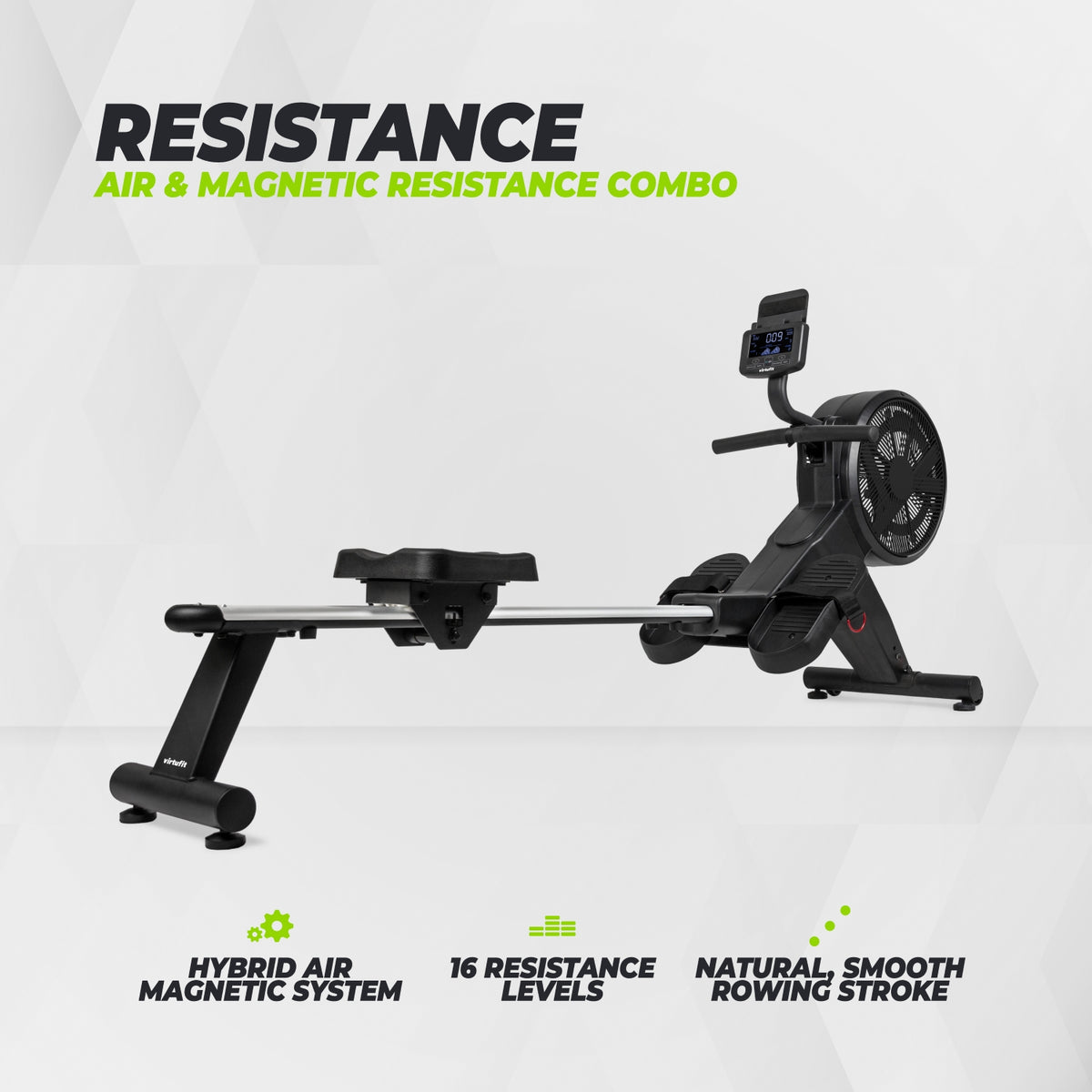 VirtuFit Elite Air Magnetic Rudergerät