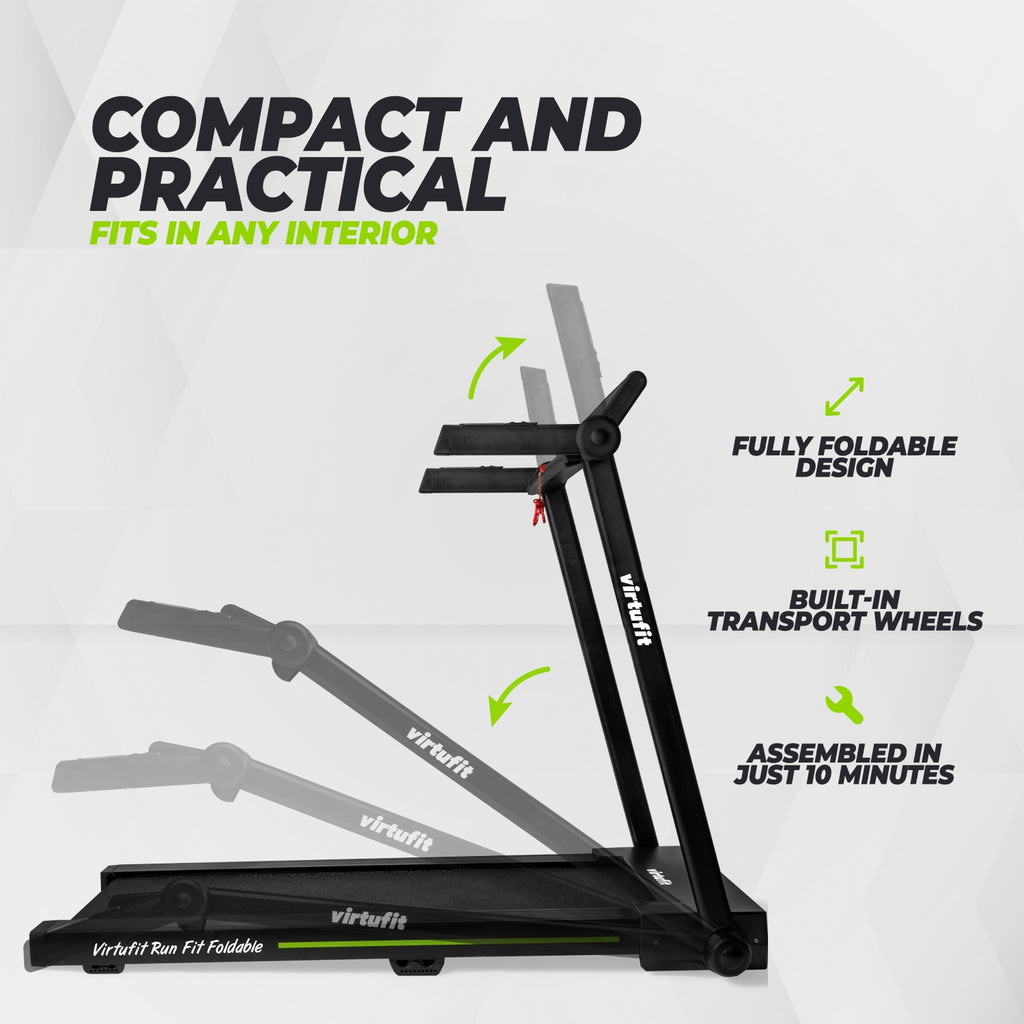 VirtuFit Run Fit Klappbares Laufband