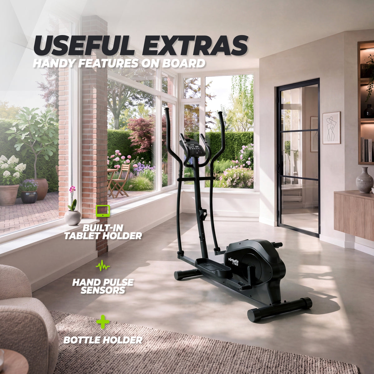VirtuFit CTR150i Crosstrainer mit Tablethalter