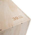 VirtuFit Holz Plyo Box 3-in-1 - Groß - 50 x 60 x 75 cm