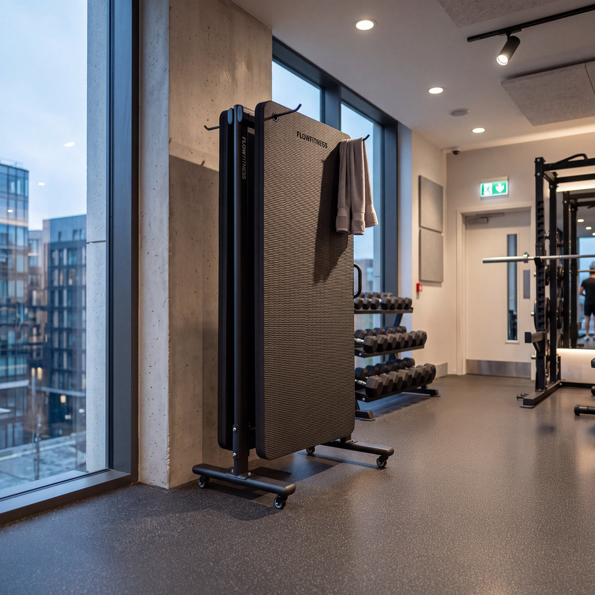 Flow Fitness Fitnessmatten-Aufbewahrungsregal