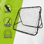 VirtuFit Verstellbarer Rebounder - Kickback - 100 x 100 cm - Zweite Chance