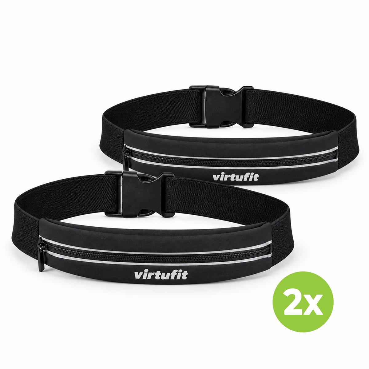 VirtuFit Laufgürtel – Verstellbarer Laufgürtel - Set von 2