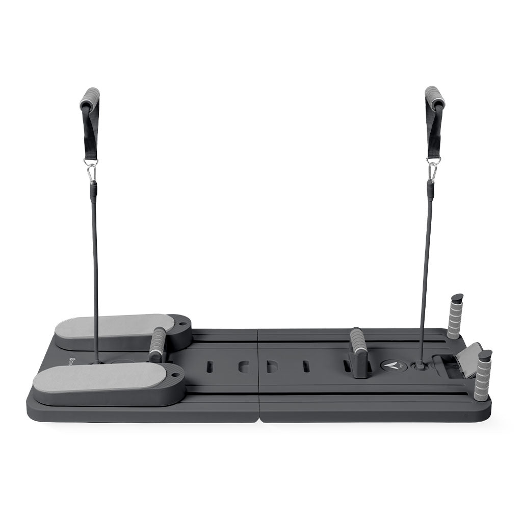 Gymstick Pilates V Reformer Board - Schwarz/Black Rose