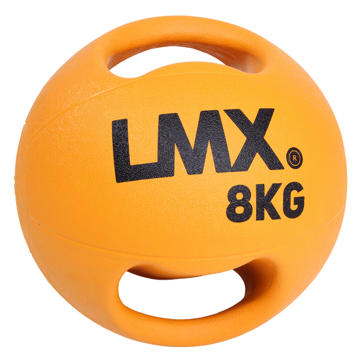 Lifemaxx LMX Medizinball - Double Handle Medicine Ball - 8 kg - Orange