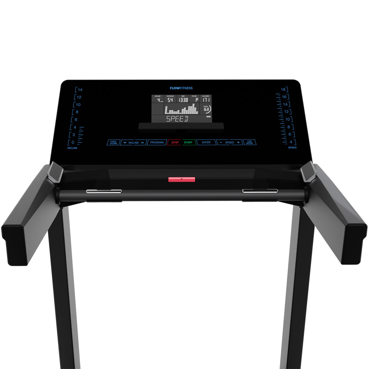 Flow Fitness Perform T3i display close up