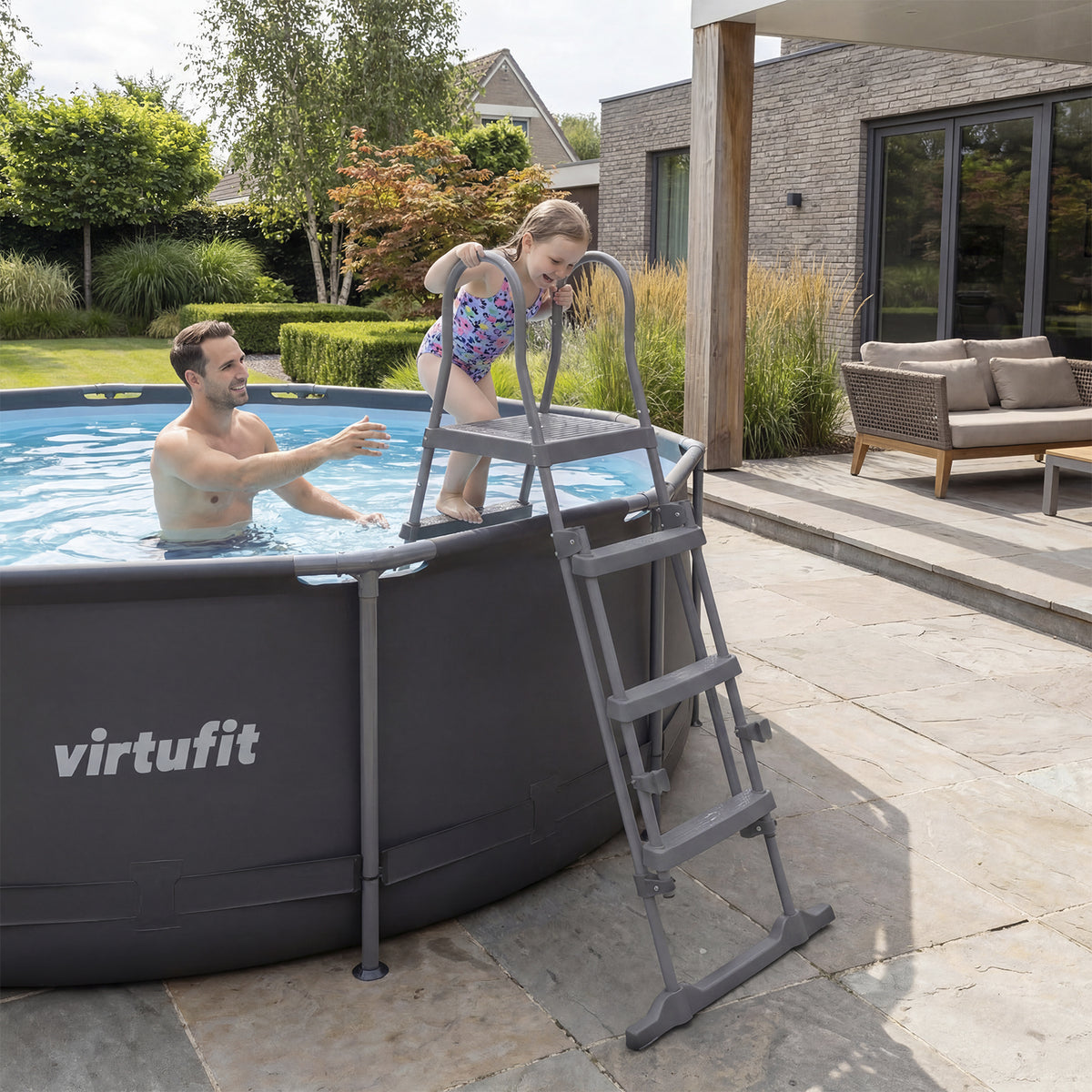 VirtuFit Poolleiter 122 cm - Zweite Chance
