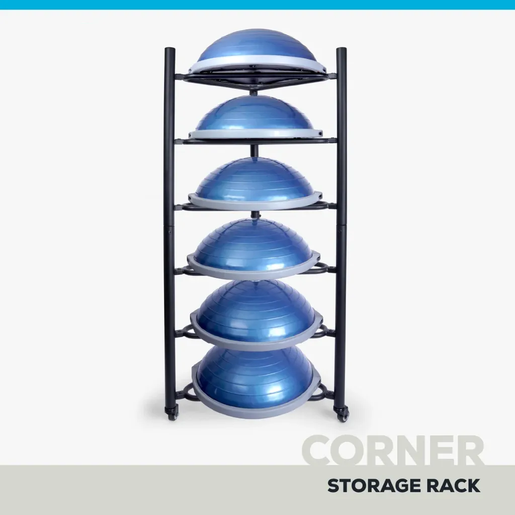 Bosu Aufbewahrungsecke für 6 Bosu Balance Trainer
