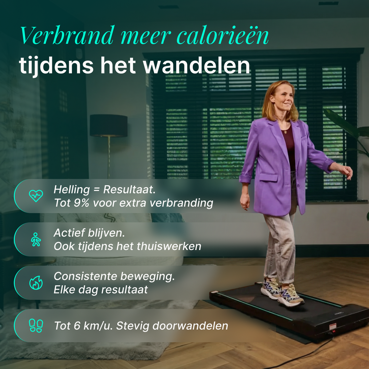 Dreaver Elevate One Walkingpad - met Stappenteller - Afbeelding 6