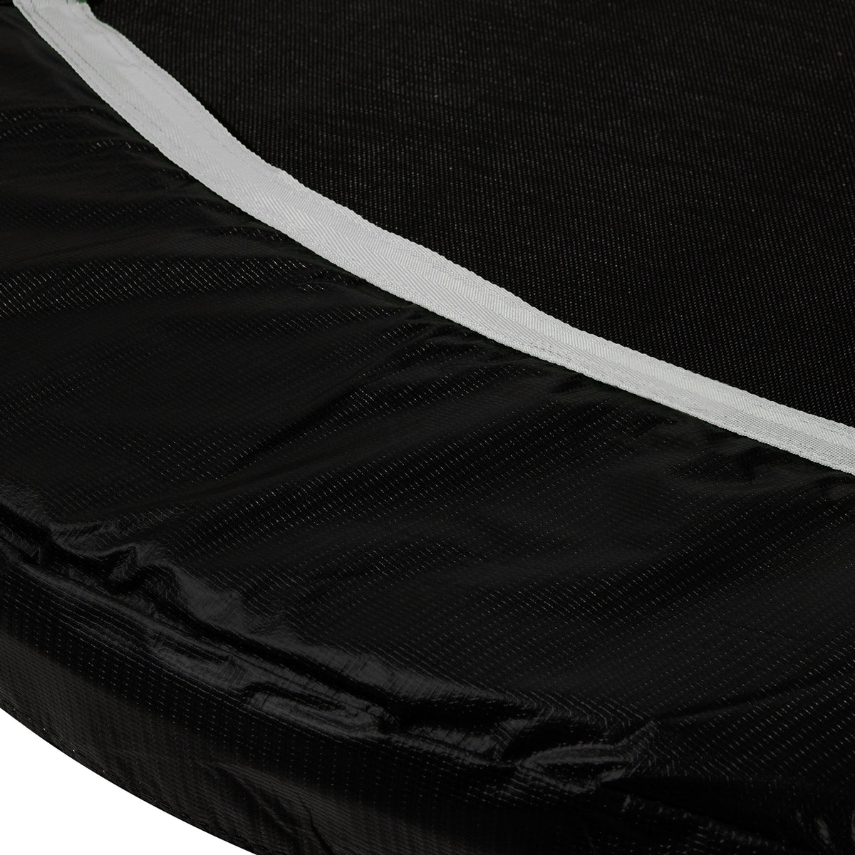 VirtuFit Trampolin Schutzrand - Schwarz / Weiß - 305 cm - 20 mm dick - Zweite Chance