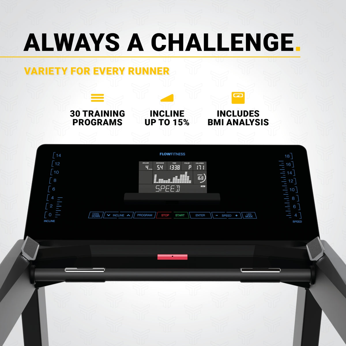 Flow Fitness Perform T3i Laufband