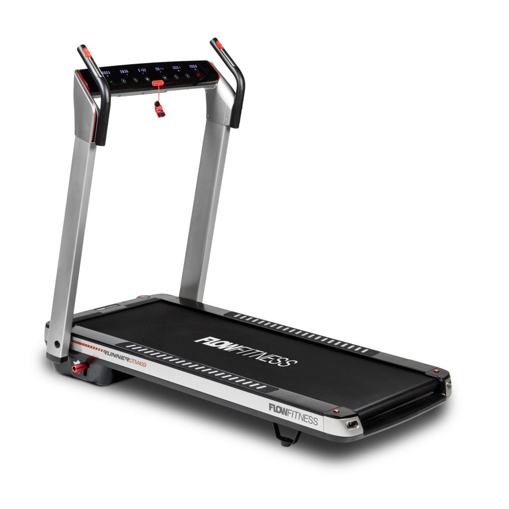 Flow Fitness Runner DTM400i Loopband - 99% Voorgemonteerd - Detail