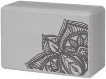 Gaiam Yoga Blok - Sustained Grey Sundial Point - Productafbeelding