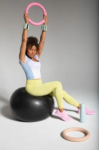 Bala The Power Ring - Kettlebell/Dumbbell - Blush/Roze - 4,5 kg - Detail