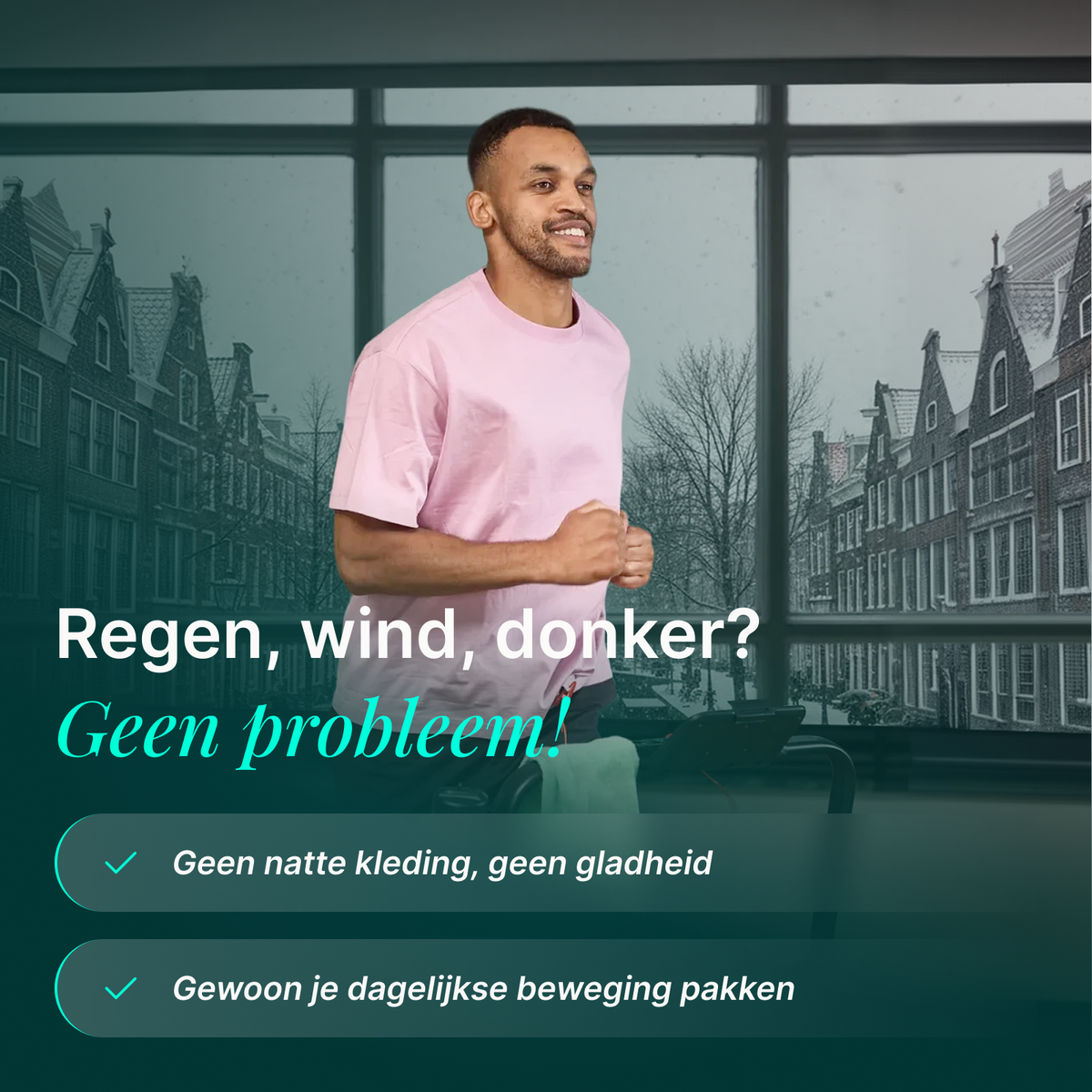 Dreaver Motion Pro Loopband - Inklapbaar - Voor Thuis - In gebruik