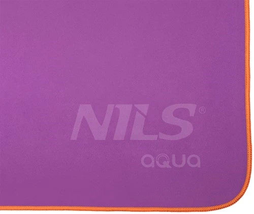 NILS Aqua Microvezel Handdoek - Paars - 180 x 100 cm - Afbeelding 7