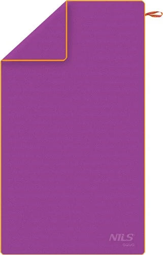 NILS Aqua Microvezel Handdoek - Paars - 180 x 100 cm - Afbeelding 9
